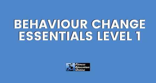 Behaviour Change Essentials Level 1