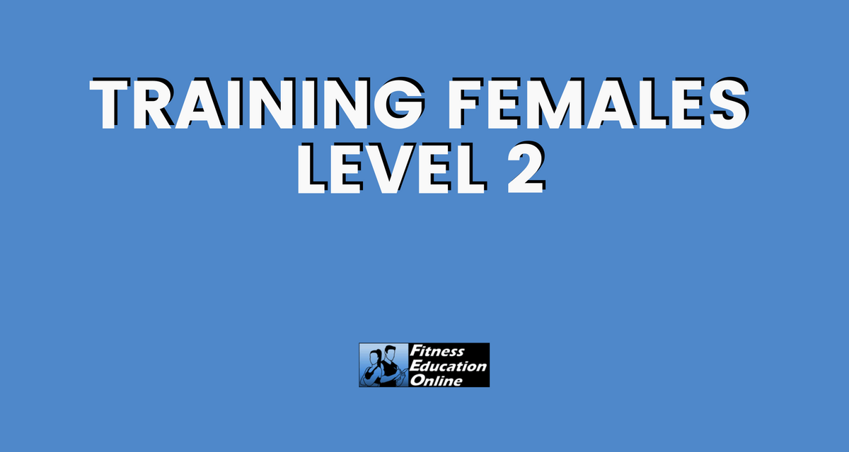 Training Females Level 2